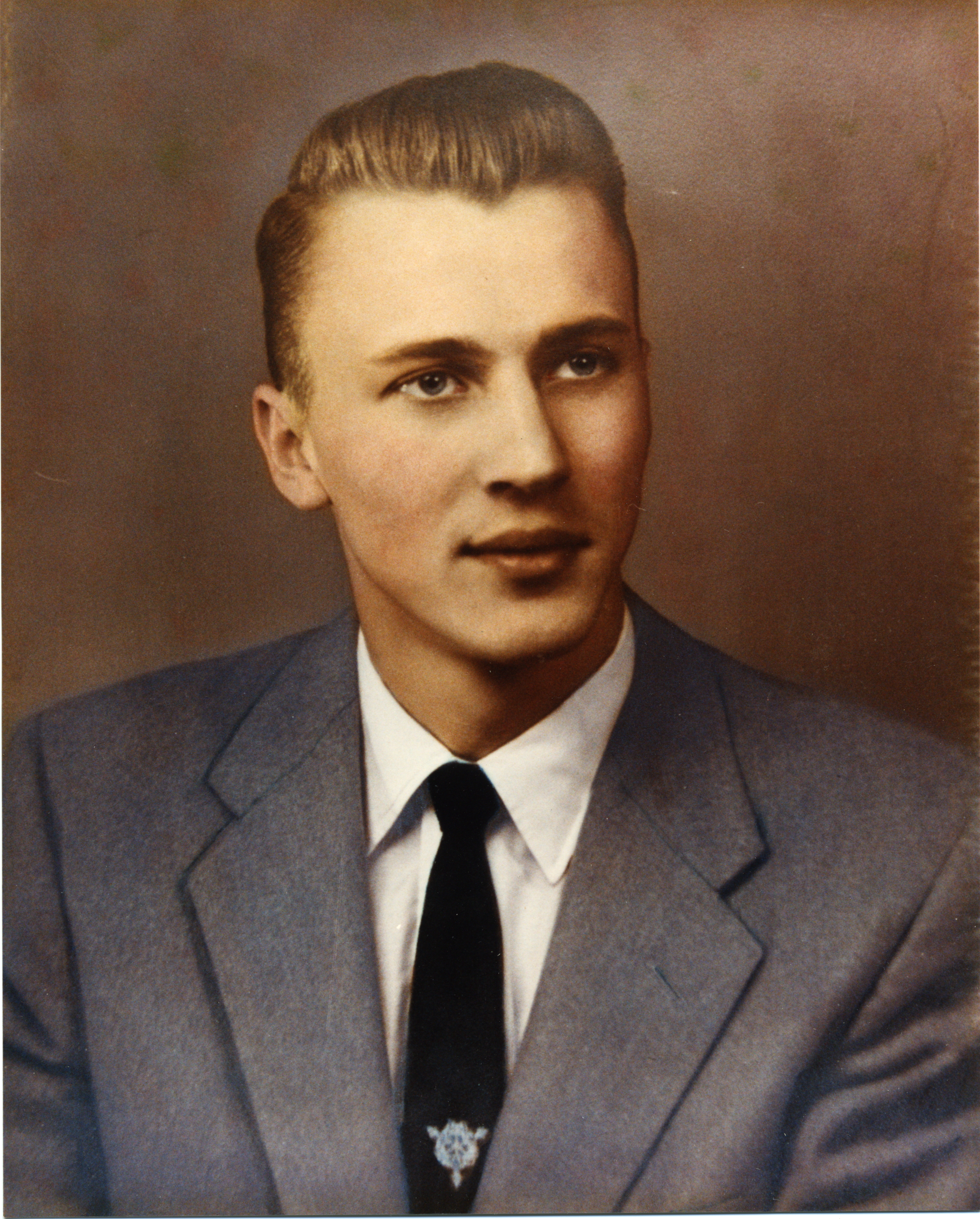 Family history potrait before a caption is added